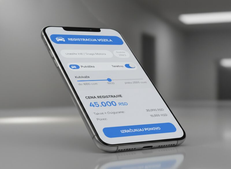 kalkulator registracije vozila Srbija