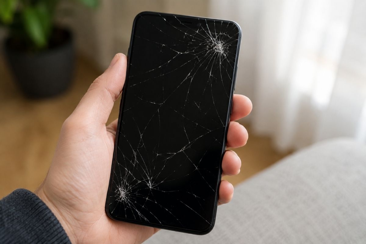 Da li je opasno koristiti telefon sa napuklim ekranom?